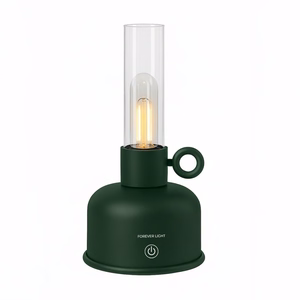 Forever Light Vintage Petroleum LED лампа FLR-04 Bottle Green