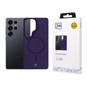 3mk Smoke MagCase для Samsung Galaxy S25 Ultra фиолетово-полупрозрачный