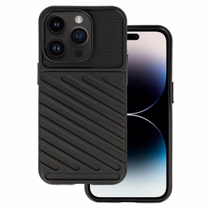 Thunder dėklas telefonui Iphone 15 Pro Max juodas