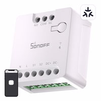 SONOFF MINI-D išmanusis WiFi Matter jungiklis (AC/DC 12-48V, sausas kontaktas)