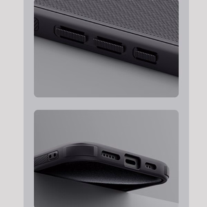 Nillkin Super Frosted Shield Pro dėklas iPhone 16 Pro Max - juodas