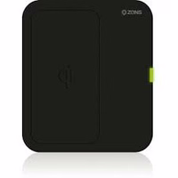 ZENS SINGLE juodas Belaidis įkroviklis