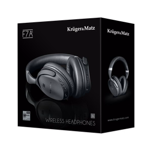 Kruger&Matz F7A Lite belaidės ausis gaubiančios ausinės su ANC