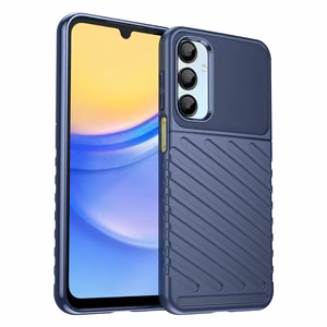 Thunder dėklas Samsung Galaxy A26 silikoninis šarvuotas - mėlynas