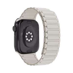 Mobilize silikoninis laikrodžio dirželis - magnetinis - Apple 38/40/41mm - Starlight
