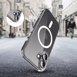Tech-Protect Flexair Hybrid CC MagSafe dėklas iPhone 17 skaidrus