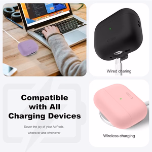 Tech-Protect silikoninis dėklas AirPods Pro 3 smėlio spalvos
