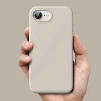 Ringke Silikoninis Magsafe iPhone 16e dėklas - smėlio