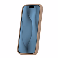 Silikoninis Thin Mag dėklas for iPhone 17 Pro 6,3" rudas