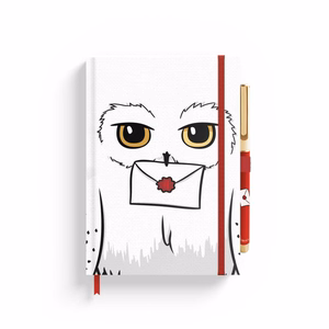 Harry Potter Hedwig A5 užrašų knygelė su rašikliu