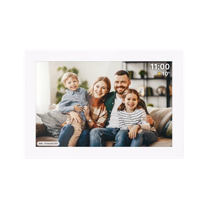 Kruger&Matz FRAMEO Wi-Fi 10,1 colio skaitmeninis nuotraukų rėmelis, baltas