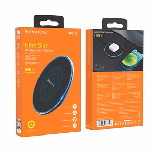 Беспроводное зарядное устройство Borofone BQ3 Pro 15W чёрный