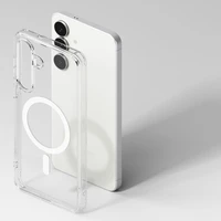 Ringke Fusion magnetinis MagSafe dėklas telefonui Samsung Galaxy S25 FE - skaidrus