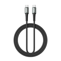 BWOO pintas kabelis USB-C - USB-C 2m 60W juodas