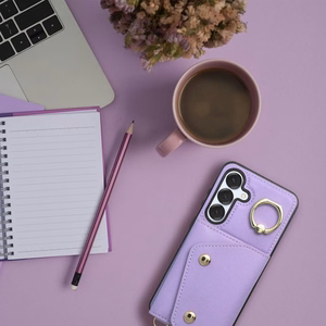 Dėklas telefonui (m) WONDER skirtas SAMSUNG S25 ULTRA - violetinis