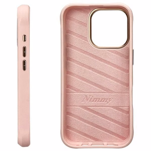 Nimmy Cool&Cute 2.0 Katės dėklas telefonui iPhone 16 Pro Max - rožinė