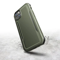 Raptic X-Doria Fort Case iPhone 14 su MagSafe apsaugine danga - žalias
