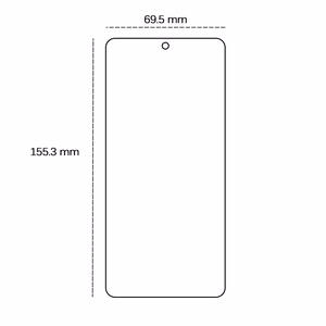 Tempered glass 2,5D for Motorola Moto G54 5G / Moto G54 5G Power Edition