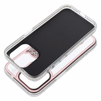 TEDDY BEAR Dėklas telefonui (m) IPHONE 12 / 12 PRO - rožinis (m)