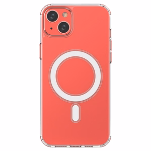 MagSafe iPhone 15 Plus Skaidrus magnetinis dėklas - skaidrus