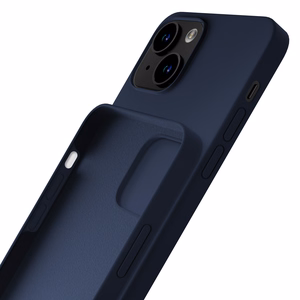 3mk Silikoninis dėklas iPhone 15 - tamsiai mėlyna