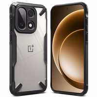 Ringke Fusion X deklas, skirtas OnePlus 15 - Skaidrus juodas