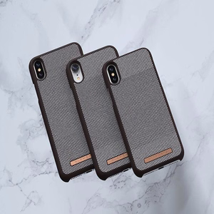 Чехол Nordic Elements Saeson Idun Pattern 1 для iPhone XS Max, тёмно-коричневый