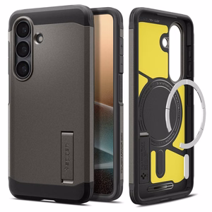 SPIGEN dėklas TOUGH ARMOR, suderinamas su MagSafe, skirtas SAMSUNG S26, metalinis