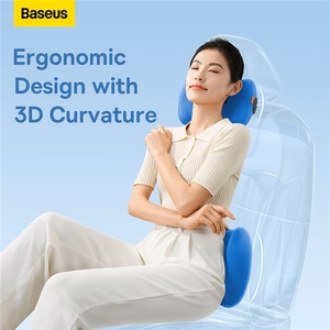 BASEUS ComfortRide serijos automobilio vėsinimo juosmens pagalvė Galaktikos mėlyna C20036402311-01