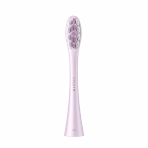 Oclean Professional Clean P1C13/P02 keičiamos elektrinio dantų šepetėlio galvutės, 2 vnt. – violetinės