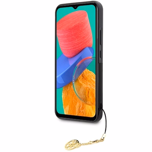 Guess GUHCSA34GF4GBR A34 5G A346 rudas/rudas kietas dėklas 4G Charms kolekcija