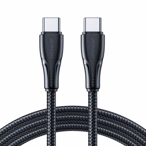 Кабель USB Joyroom (S-A11) USB-C — USB-C (60 Вт 0.25 м) чёрный