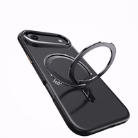 Tech-Protect MagRing MagSafe dėklas telefonui iPhone 17 Air - juodas