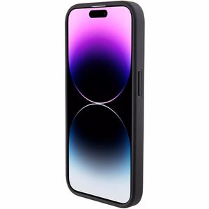 BMW M su stovu dviejų spalvų dėklas telefonui iPhone 15 Pro - tamsiai mėlynas