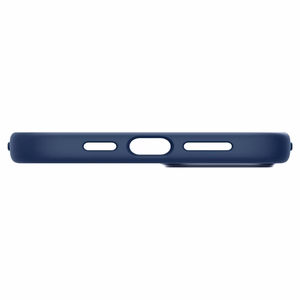 "Spigen Silicone Fit Mag" dėklas su "MagSafe", skirtas "iPhone 14 Plus" - mėlynas