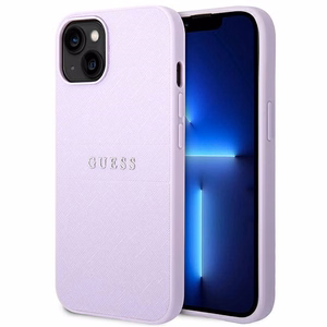 Guess GUHCP14MPSASBPU iPhone 14 Plus / 15 Plus Dėklas - violetinis