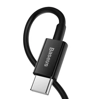 Baseus kabelis Superior PD USB-C - Lightning 1,0 m juodas 20W