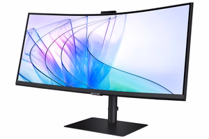 Samsung S65VC kompiuterio monitorius 86,4 cm (34") 3440 x 1440 pikseliai UltraWide Quad HD LCD Juoda