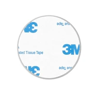 Metalo plokštelė magnetų laikikliams - apvali 40 mm sidabro spalvos