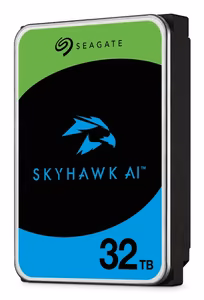 Seagate SkyHawk AI vidinis kietasis diskas 32 TB 512 MB 3.5" „Serial ATA III“