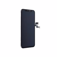 LCD ekranas iPhone X su jutikliniu stiklu juodas (HD+ Incell)