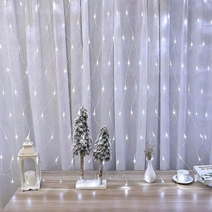 LED užuolaida (240 lempučių) 3M x 3M šaltai balta