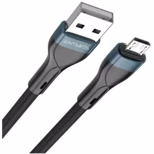 USB-A į Micro laidas PremiumCord 10W 1 m, juodas