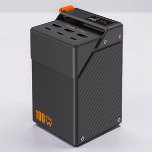 Blavec BJ-50 Tytan išorinė baterija, 50 000 mAh, 100 W, 3× USB-C + 3× USB-A (PBBJ50C), juoda