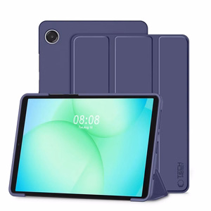 TechProtect SmartCase dėklas Samsung Galaxy Tab A9 / A11 8.7 tamsiai mėlynas