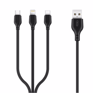 XO кабель NB103 USB - USB-C 2,0 м 2,1A черный