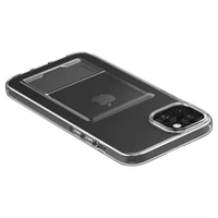 Spigen Crystal Slot dėklas telefonui iPhone 15 Plus - skaidrus