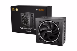 be quiet! Pure Power 13 M | 1000W maitinimo blokas 20+4 pin ATX ATX juodas