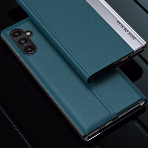Sleep Case Pro dėklas telefonui Samsung Galaxy S23+ su atverčiamu stovu mėlyna