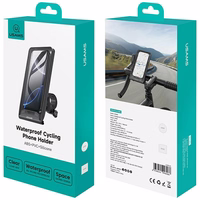 Dviračio laikiklis USAMS ZJ083 vandeniui atsparus juodas